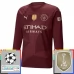 Manchester City Nogometni Dresovi Treći Champions League With Patch 2024/25 Dugi Rukav