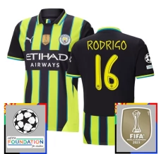 Manchester City Rodrigo 16 Nogometni Dresovi Gostujući Champions League With Patch 2024/25
