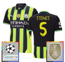 Manchester City Stones 5 Nogometni Dresovi Gostujući Champions League With Patch 2024/25
