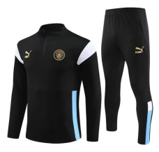 Manchester City Trenirka Komplet 2023/24 - 1-4 Zip Crna