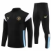 Manchester City Trenirka Komplet 2023/24 - 1-4 Zip Crna