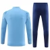 Manchester City Trenirka Komplet 2023/24 - 1-4 Zip Plava