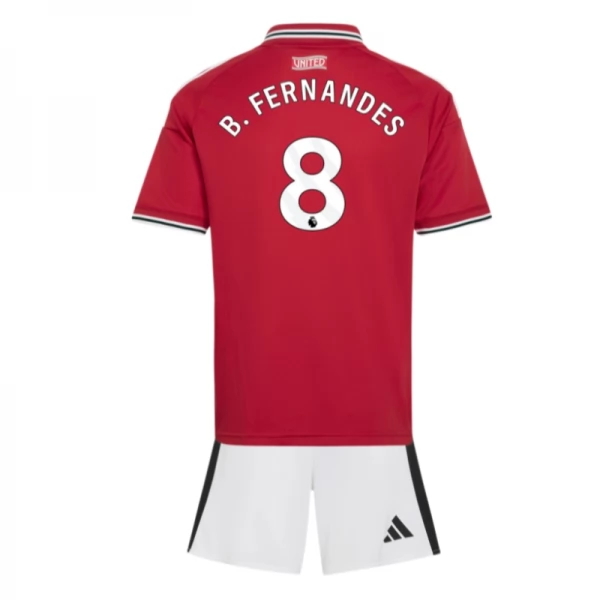 Manchester United B.Fernandes 8 Dječji Domaći Kit 2026/27 Manchester United B.Fernandes 8 Dječji Domaći Kit 2026/27