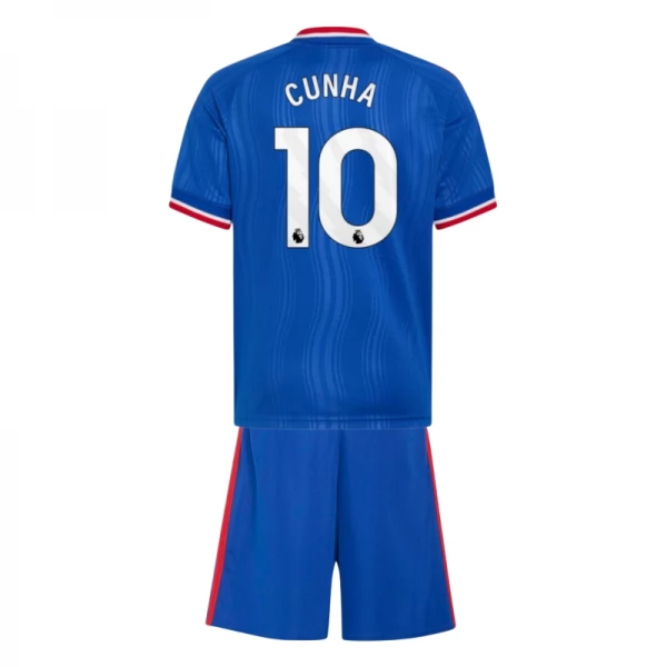 Manchester United Cunha 10 Dječji Gostujući Kit 2026/27 Manchester United Cunha 10 Dječji Gostujući Kit 2026/27