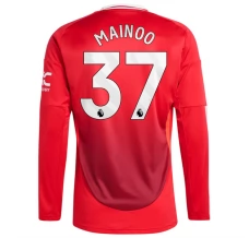 Manchester United Mainoo 37 Nogometni Dresovi Domaći 2024/25 Dugi Rukav