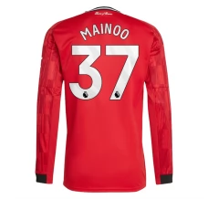 Manchester United Mainoo 37 Nogometni Dresovi Domaći 2025/26 Dugi Rukav
