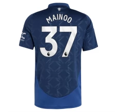 Manchester United Mainoo 37 Nogometni Dresovi Gostujući 2024/25