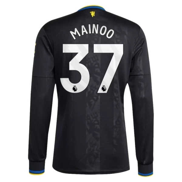 Manchester United Mainoo 37 Nogometni Dresovi Treći 2025/26 Dugi Rukav Manchester United Mainoo 37 Nogometni Dresovi Treći 2025/26 Dugi Rukav