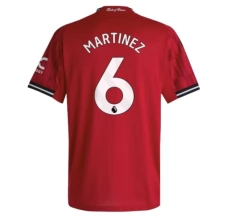 Manchester United Martinez 6 Nogometni Dresovi Domaći 2025/26
