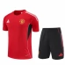 Manchester United Trening Dres Kompleti 2025/26 - Shorts Crvena