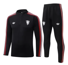 Manchester United Trenirka 2026/27 - 1-4 Zip Crna