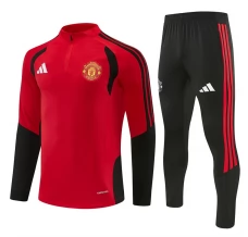 Manchester United Trenirka 2026/27 - 1-4 Zip Crvena