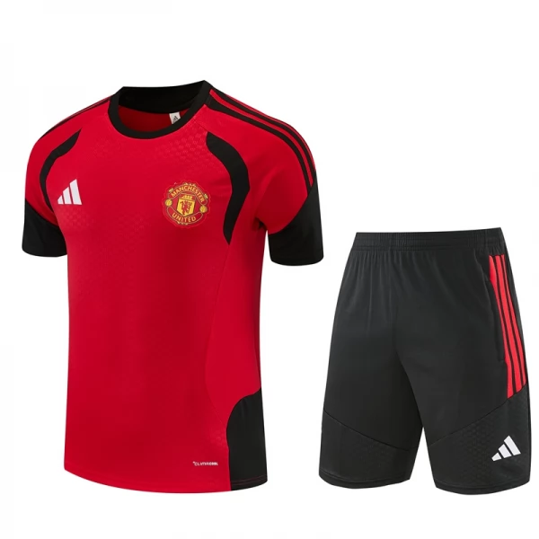 Manchester United Trenirka(Dres+Shorts) Dječji 2026/27 Crvena Manchester United Trenirka(Dres+Shorts) Dječji 2026/27 Crvena