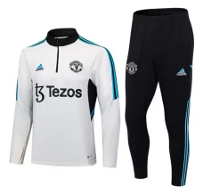 Manchester United Trenirka Komplet 2023/24 - 1-4 Zip Bijela