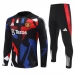 Manchester United Trenirka Komplet 2024/25 - 1-4 Zip Crna