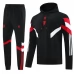 Manchester United Trenirka za Trening Komplet 2025/26 - Hoodie Crna