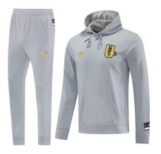 Manchester United Trenirka za Trening Komplet 2025/26 - Hoodie Siva