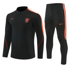 Nizozemska Trenirka 2026/27 - 1-4 Zip Crna