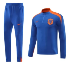 Nizozemska Trenirka Komplet 2024/25 - 1-4 Zip Plava
