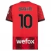 Nogometni Dresovi AC Milan Brahim 10 Domaći 2023/24 Nogometni Dresovi AC Milan Brahim 10 Domaći 2023/24