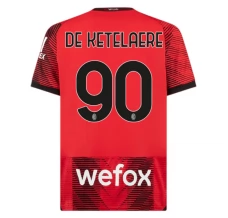 Nogometni Dresovi AC Milan De Ketelaere 90 Domaći 2023/24