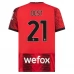 Nogometni Dresovi AC Milan Dest 21 Domaći 2023/24 Nogometni Dresovi AC Milan Dest 21 Domaći 2023/24
