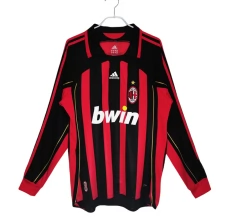 Nogometni Dresovi AC Milan Domaći Retro 2006-07 Dugi Rukav