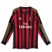 Nogometni Dresovi AC Milan Domaći Retro 2013-14 Dugi Rukav