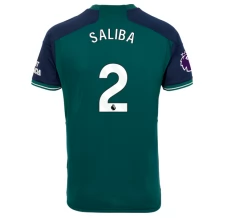 Nogometni Dresovi Arsenal Saliba 2 Treći 2023/24