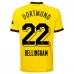 Nogometni Dresovi Borussia Dortmund Bellingham 22 Domaći 2023/24