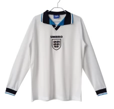 Nogometni Dresovi Engleska Domaći Retro 1996 Dugi Rukav