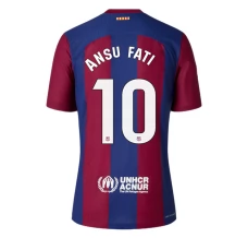 Nogometni Dresovi FC Barcelona Ansu Fati 10 Domaći 2023/24