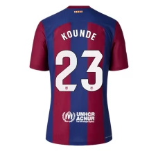 Nogometni Dresovi FC Barcelona Kounde 23 Domaći 2023/24