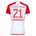 Nogometni Dresovi FC Bayern München Hernandez 21 Domaći 2023/24 Nogometni Dresovi FC Bayern München Hernandez 21 Domaći 2023/24