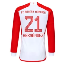 Nogometni Dresovi FC Bayern München Hernandez 21 Domaći 2023/24 Dugi Rukav