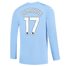 Nogometni Dresovi Manchester City De Bruyne 17 Domaći 2023/24 Dugi Rukav