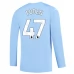 Nogometni Dresovi Manchester City Foden 47 Domaći 2023/24 Dugi Rukav Nogometni Dresovi Manchester City Foden 47 Domaći 2023/24 Dugi Rukav