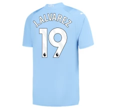 Nogometni Dresovi Manchester City J. Alvarez 19 Domaći 2023/24