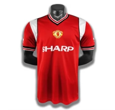 Nogometni Dresovi Manchester United Domaći Retro 1985-86