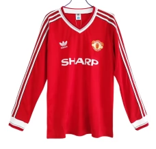 Nogometni Dresovi Manchester United Domaći Retro 1986-88 Dugi Rukav