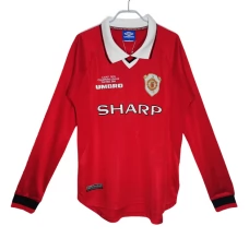 Nogometni Dresovi Manchester United Domaći Retro 1999-00 Dugi Rukav