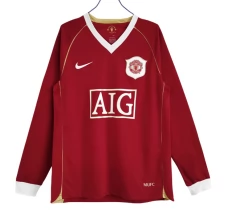Nogometni Dresovi Manchester United Domaći Retro 2006-07 Dugi Rukav