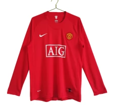 Nogometni Dresovi Manchester United Domaći Retro 2007-08 Dugi Rukav