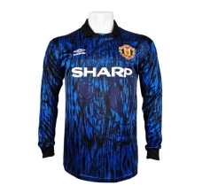 Nogometni Dresovi Manchester United Gostujući Retro 1992-93 Dugi Rukav