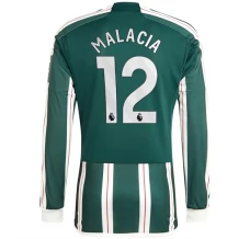 Nogometni Dresovi Manchester United Malacia 12 Gostujući 2023/24 Dugi Rukav