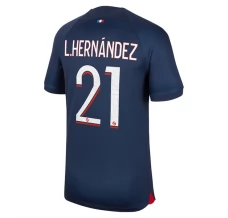 Nogometni Dresovi Paris Saint-Germain L.Hernandez 21 Domaći 2023/24