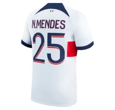 Nogometni Dresovi Paris Saint-Germain N.Mendes 25 Gostujući 2023/24
