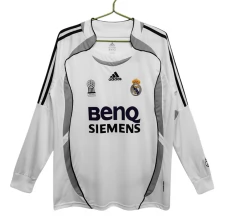 Nogometni Dresovi Real Madrid Domaći Retro 2006-07 Dugi Rukav