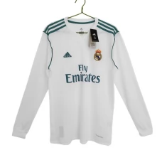 Nogometni Dresovi Real Madrid Domaći Retro 2017-18 Dugi Rukav