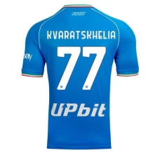 Nogometni Dresovi SSC Napoli Kvaratskhelia 77 Domaći 2023/24